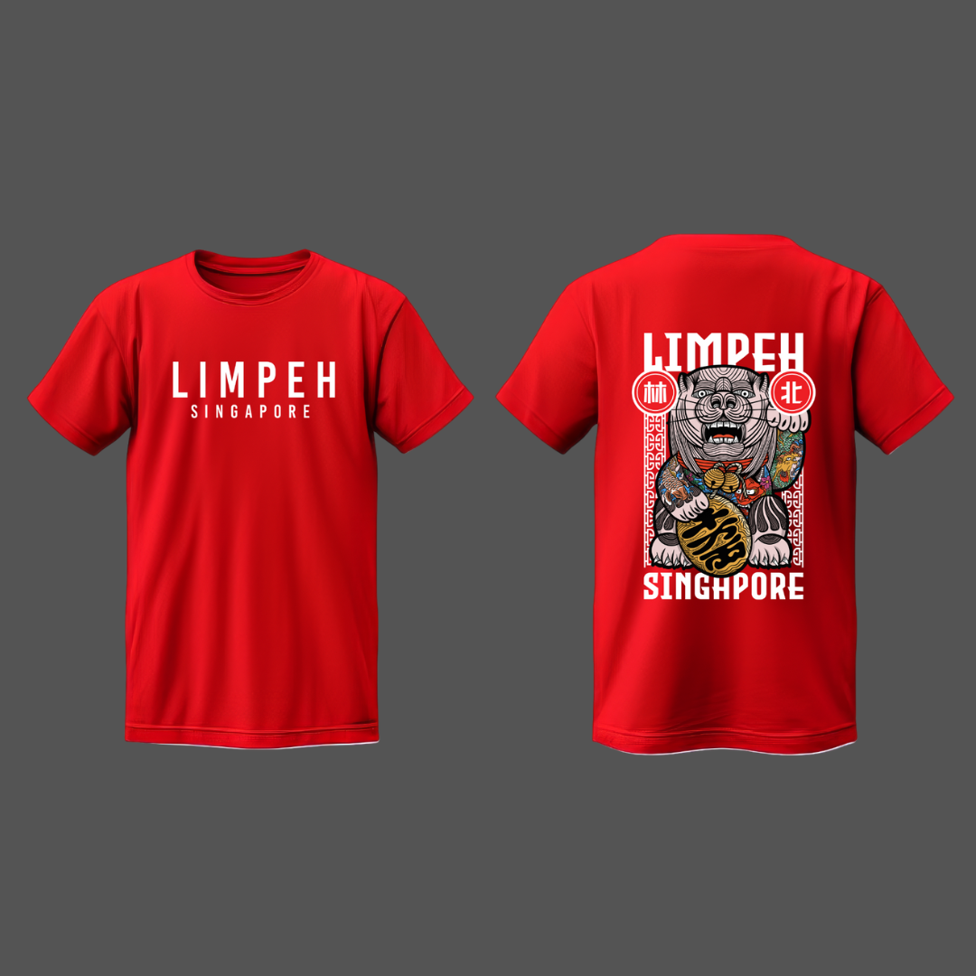 LIMPEH MERLION Red Tshirt
