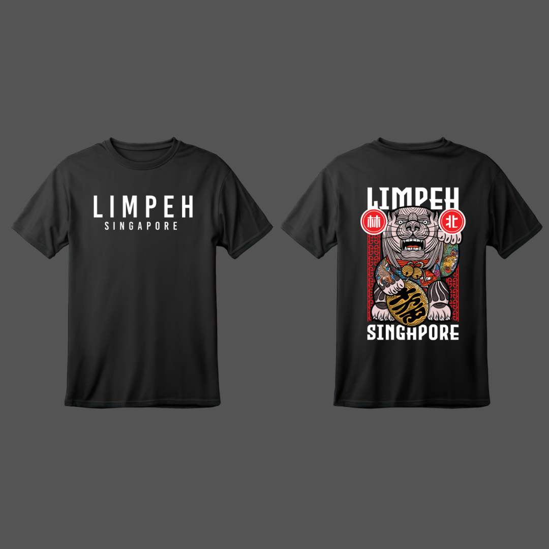 LIMPEH MERLION Black Tshirt