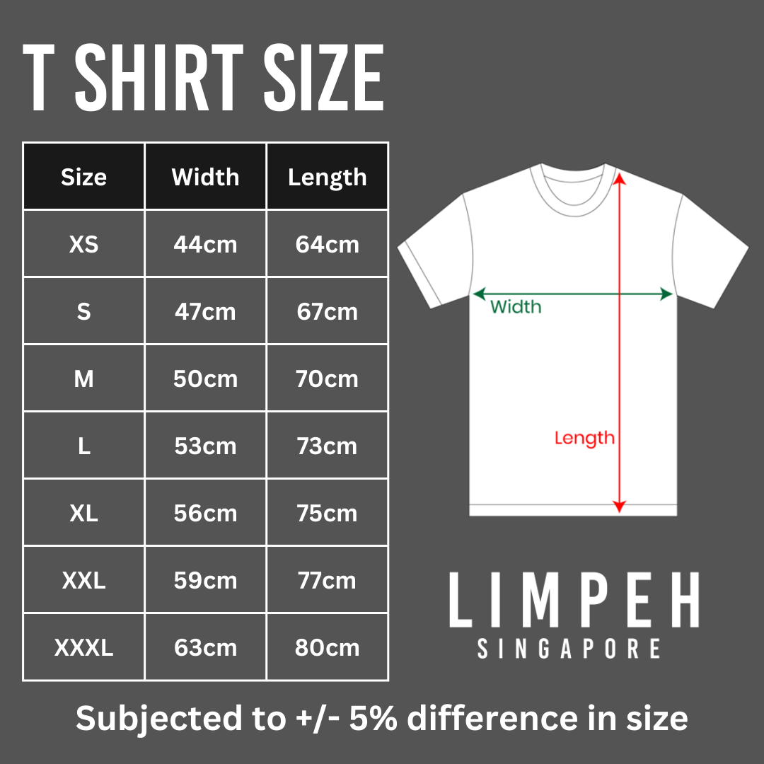LIMPEH Chinese Logo Black Tshirt