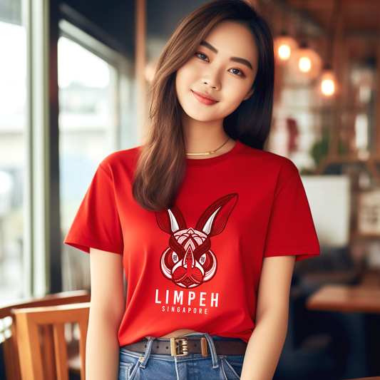 LIMPEH FATU 发兔 Red Tshirt
