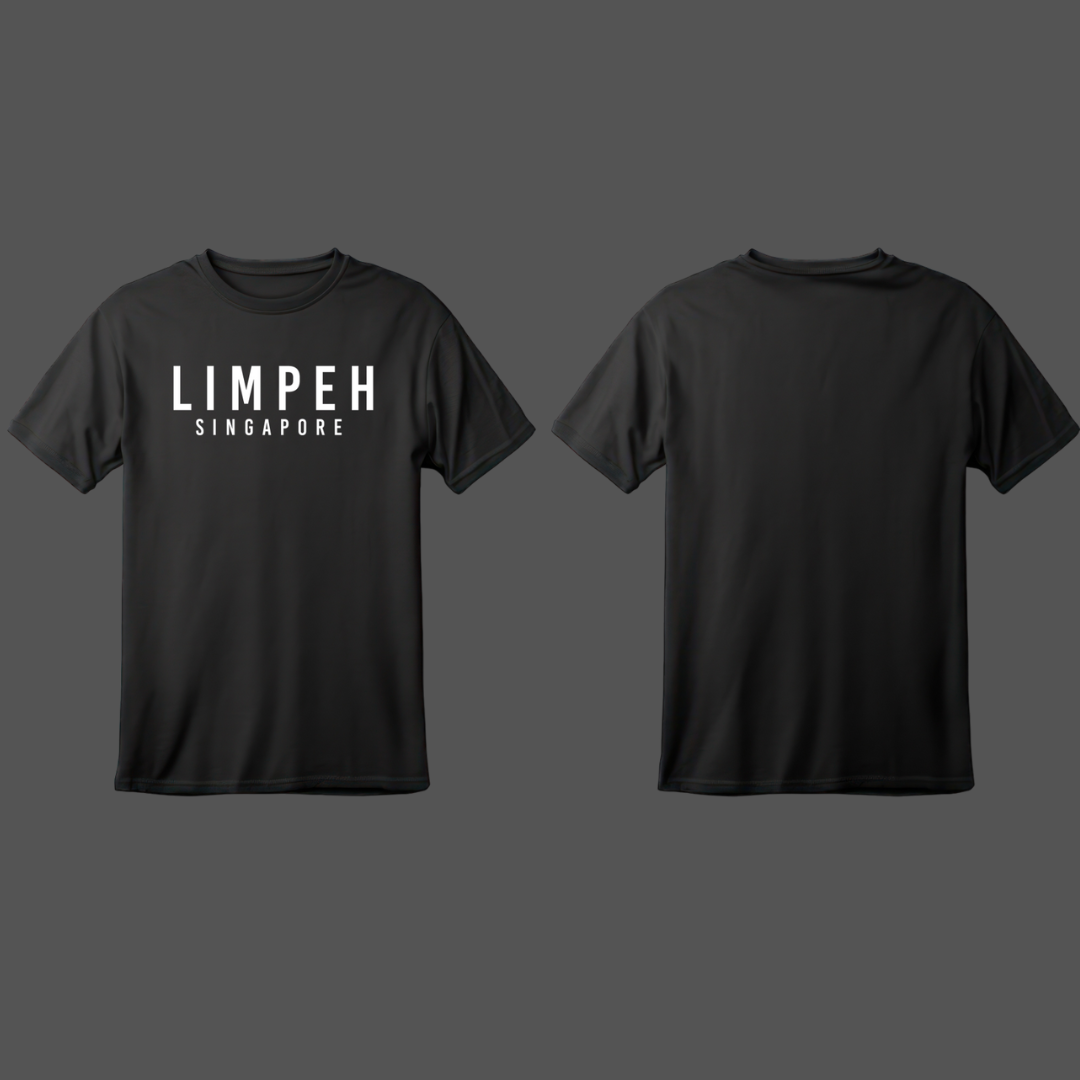 LIMPEH LOGOs Black Tshirt