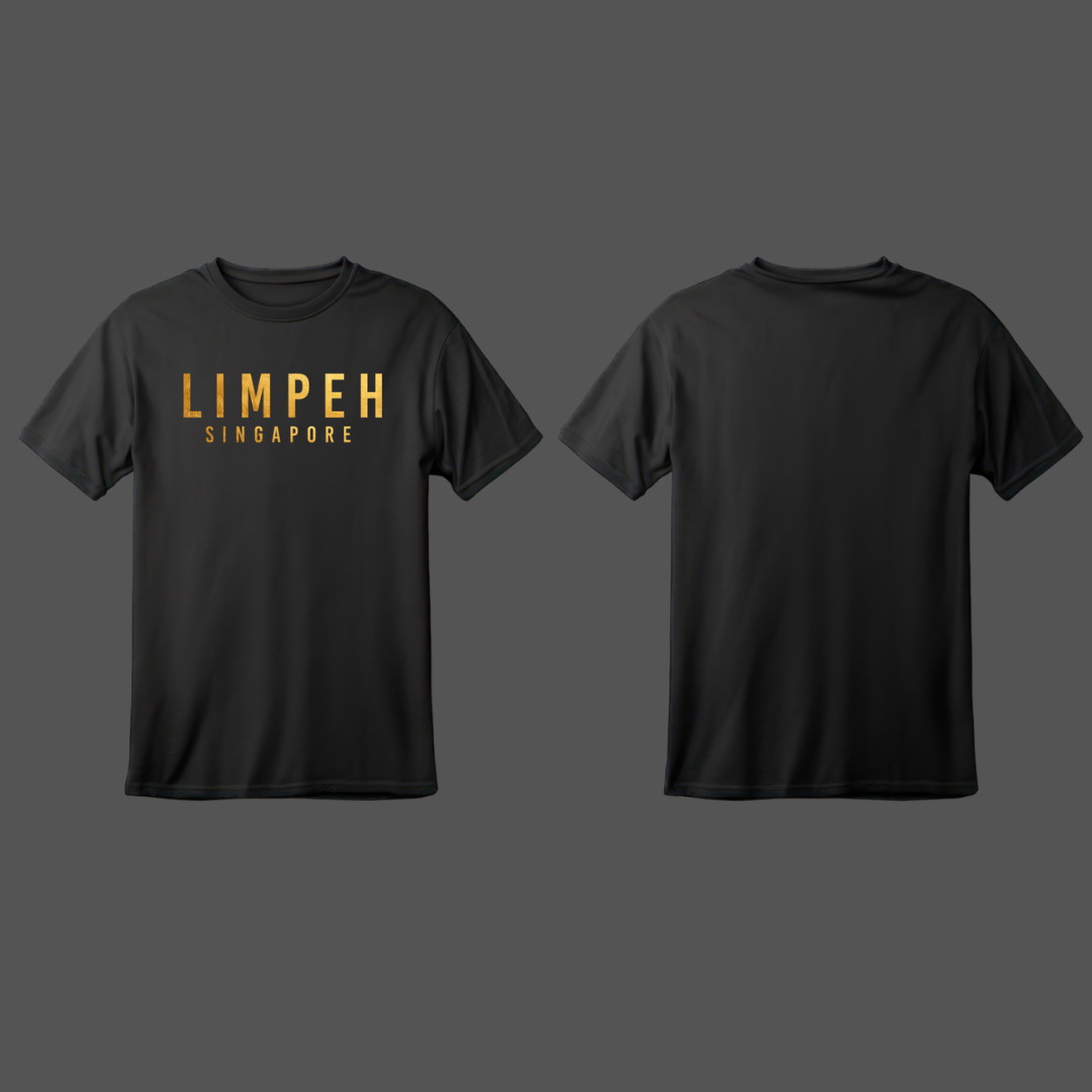 LIMPEH LOGOs Black TShirt