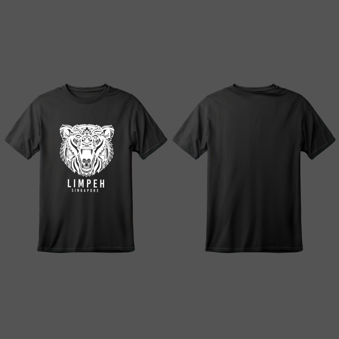 LIMPEH HUAT Bear 发熊 Black Tshirt