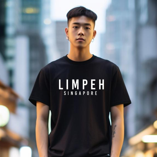 LIMPEH LOGOs Black Tshirt